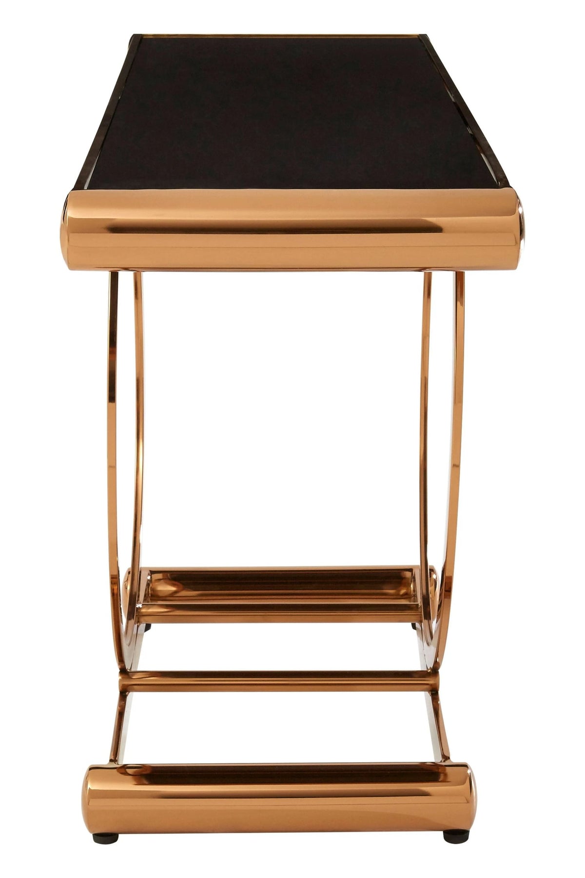 Porto Rose Gold Console Table