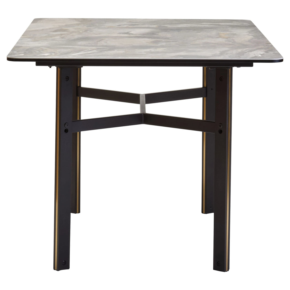 Aurora Ceramic Marble Effect Rectangular Dining Table
