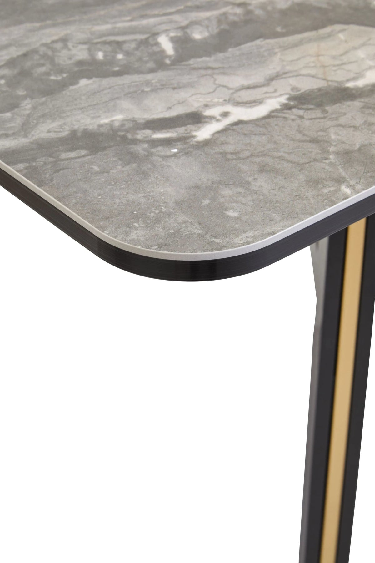 Aurora Ceramic Marble Effect Rectangular Dining Table