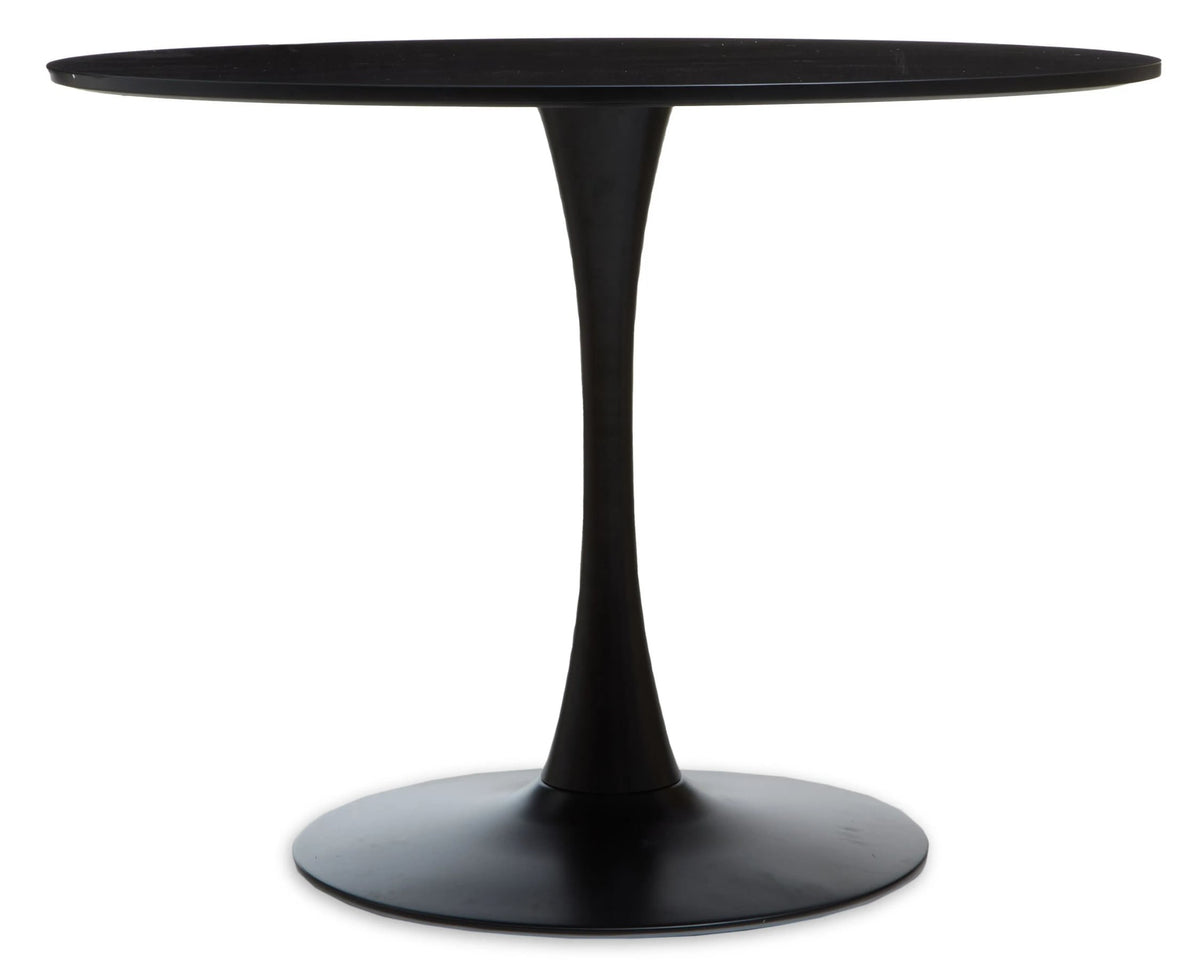 Westerham Small Round Black Tulip Dining Table