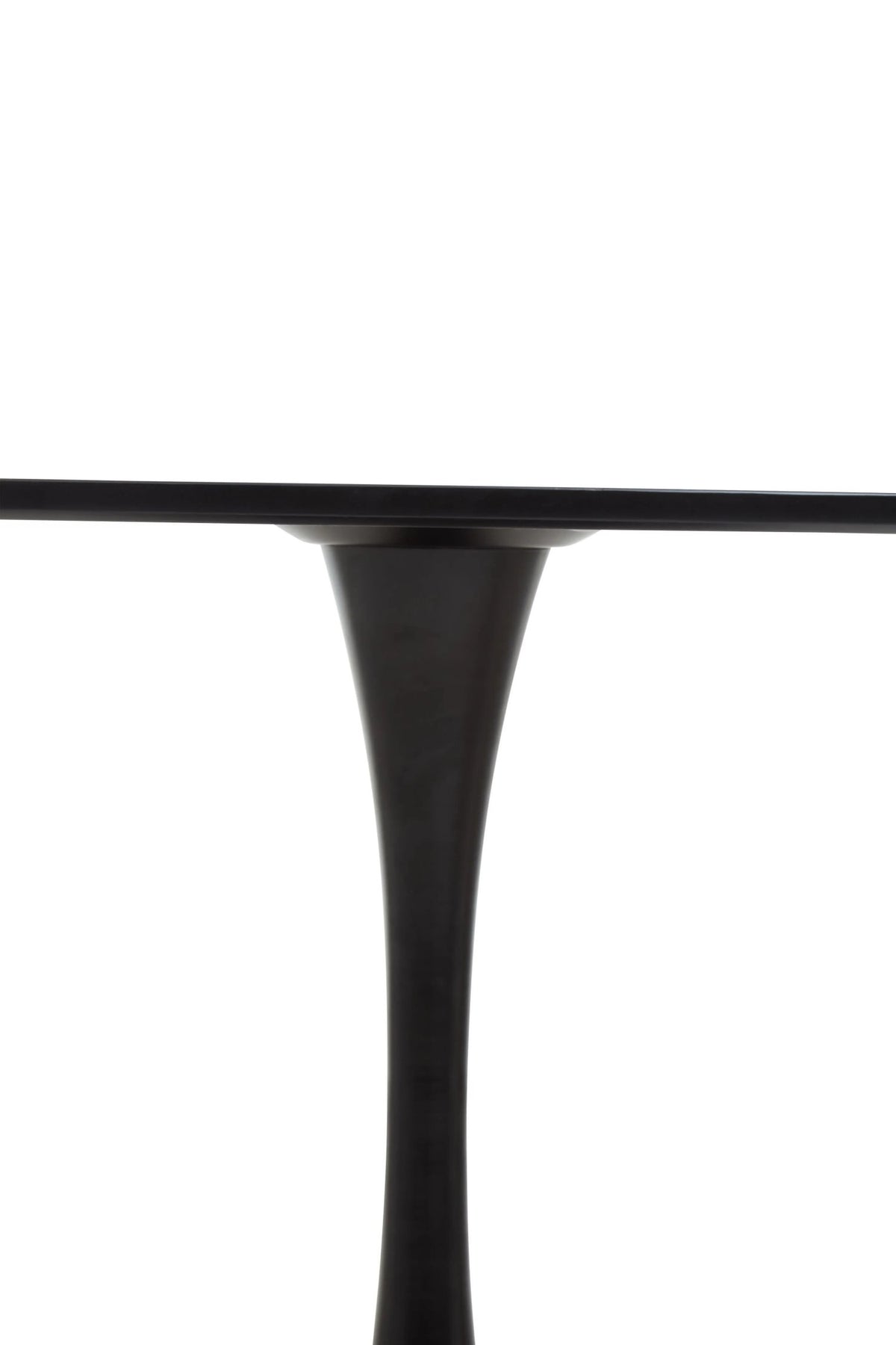 Westerham Small Round Black Tulip Dining Table