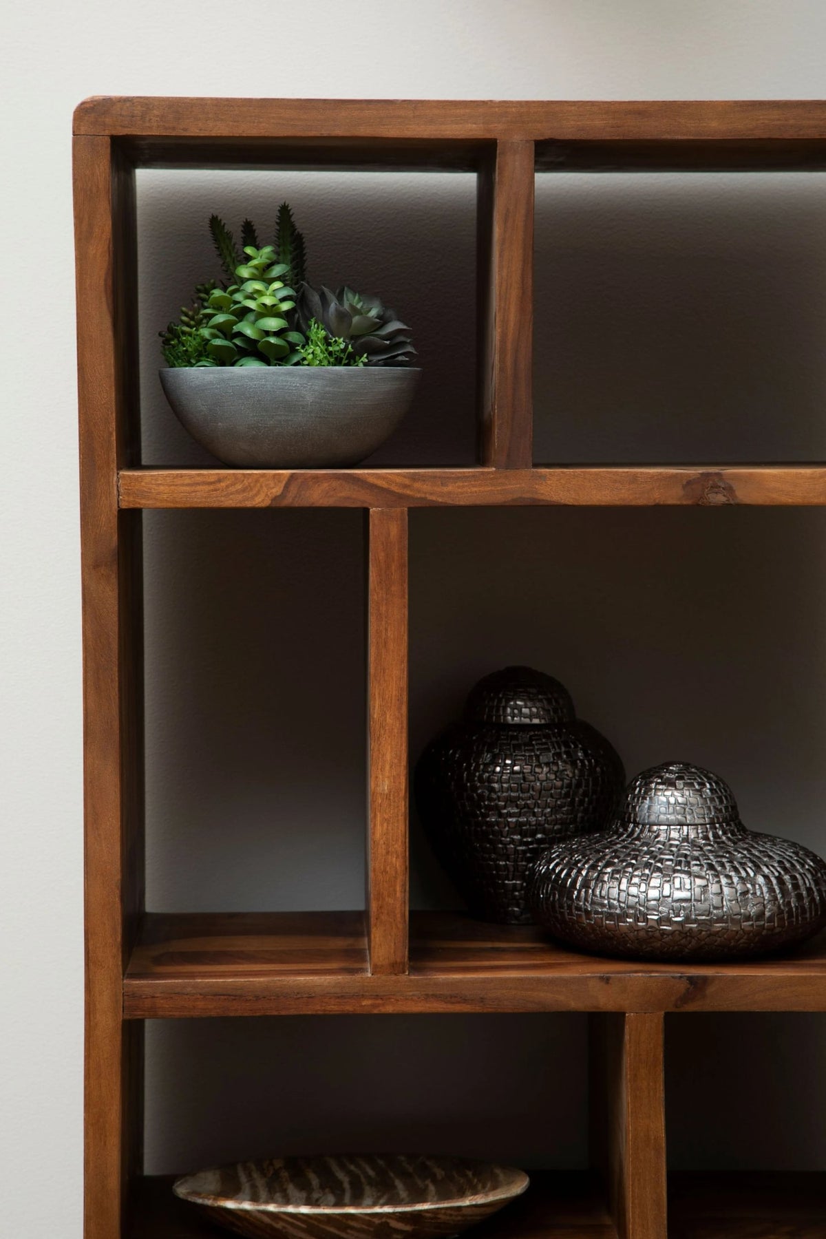 Madison Sheesham Wood Multi Tier Shelf Unit