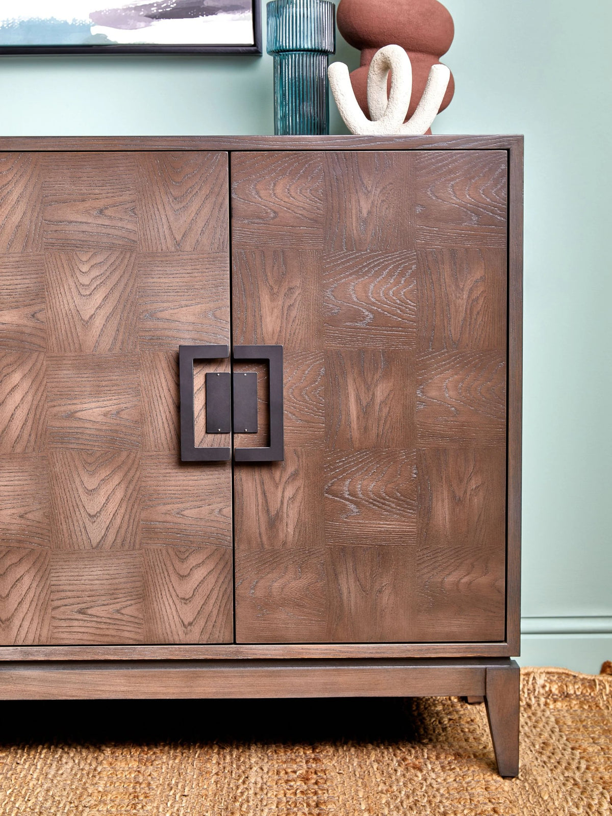 Vienna Four Door Sideboard #colour_grey