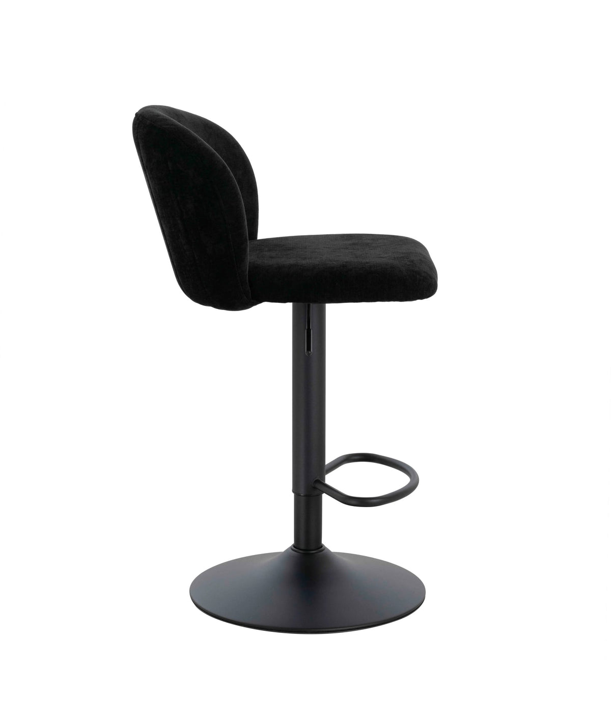 Chichester Set of 2 Textured Fabric Curved Bar Chairs