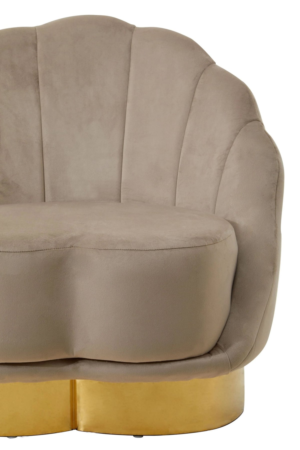 Blakeney Mink Velvet Chair