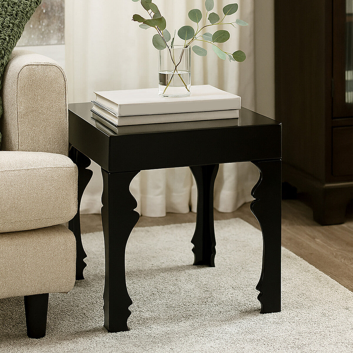 Cobham High Gloss Side Table