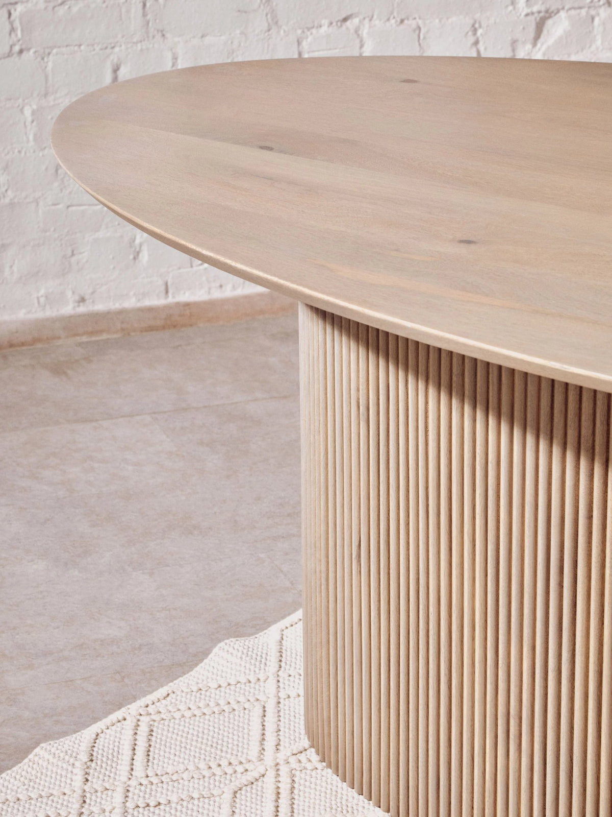 Stirling Mango Wood Oval Dining Table