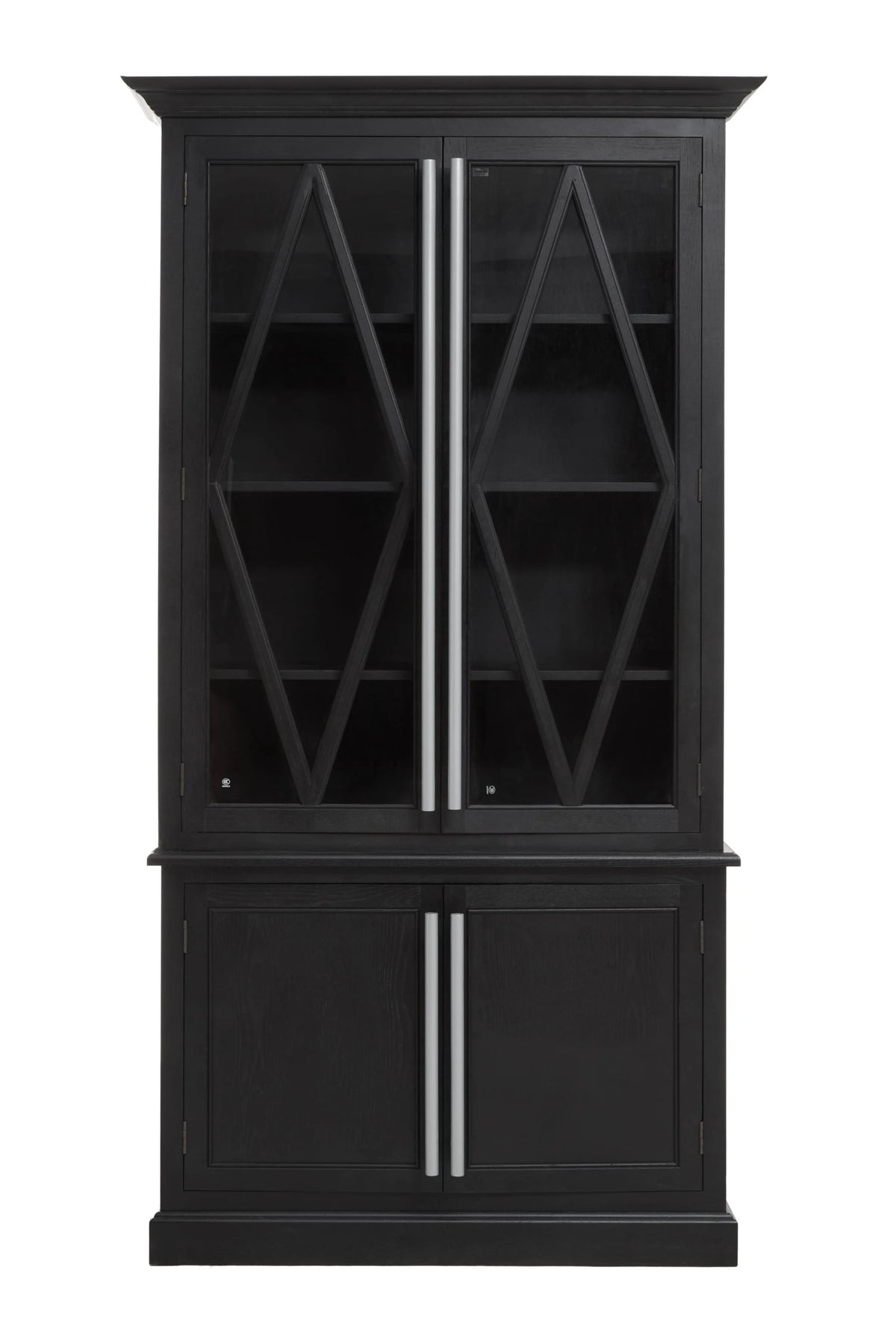 Cannes Oak Wood Tall Cabinet