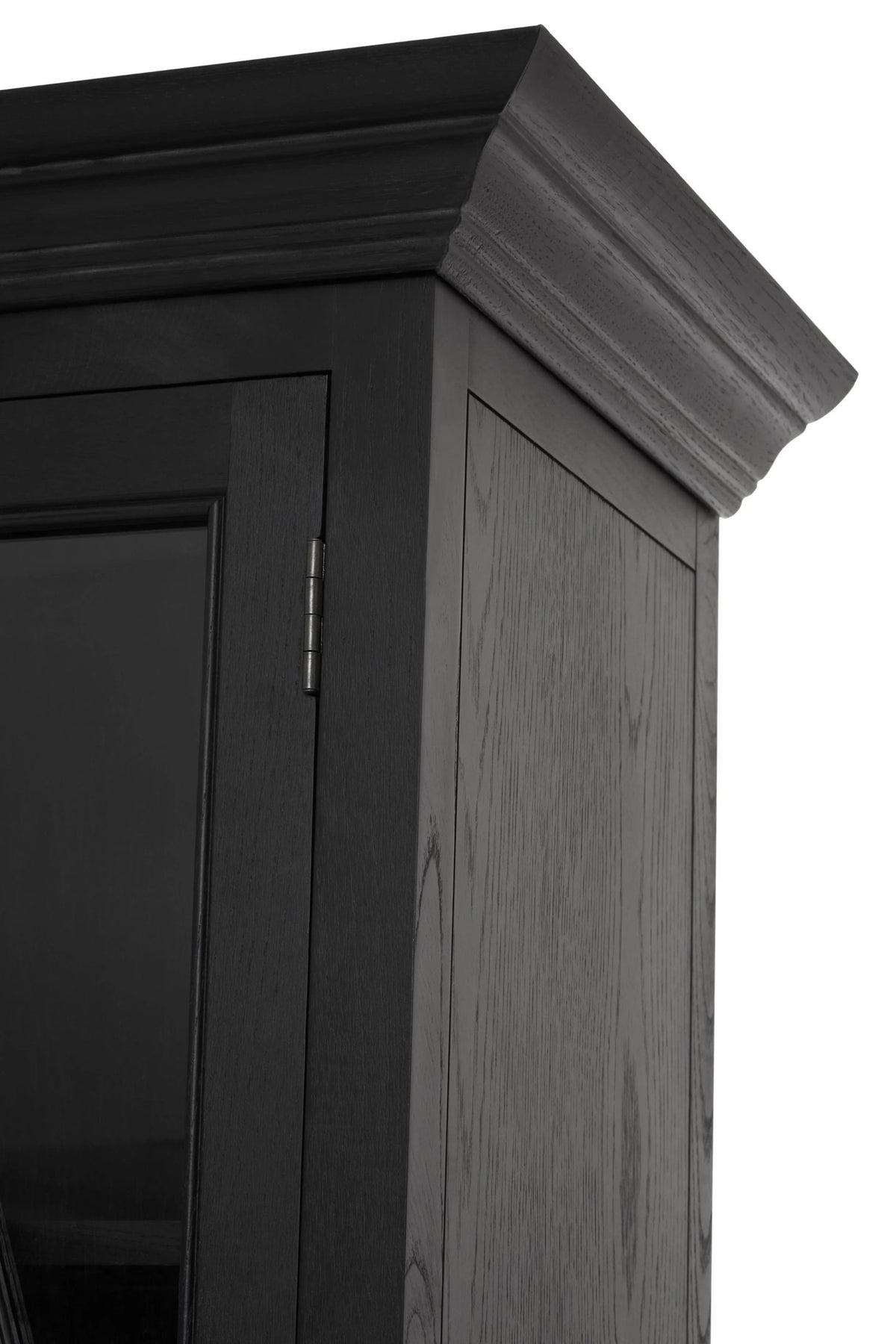 Cannes Oak Wood Tall Cabinet