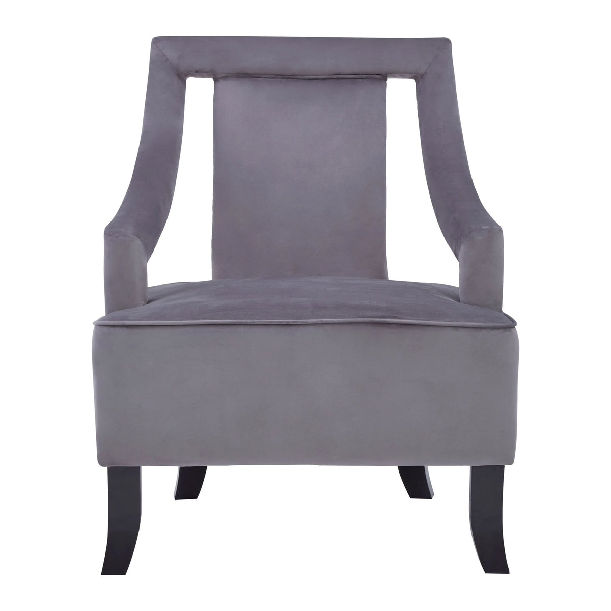 Ross Velvet Chair #colour_grey