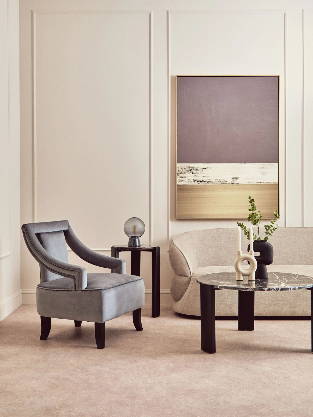 Ross Velvet Chair