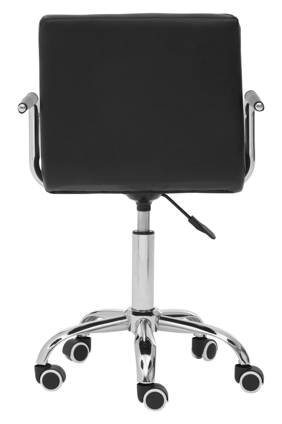 Brampton Black Home Office Chair with Swivel Base