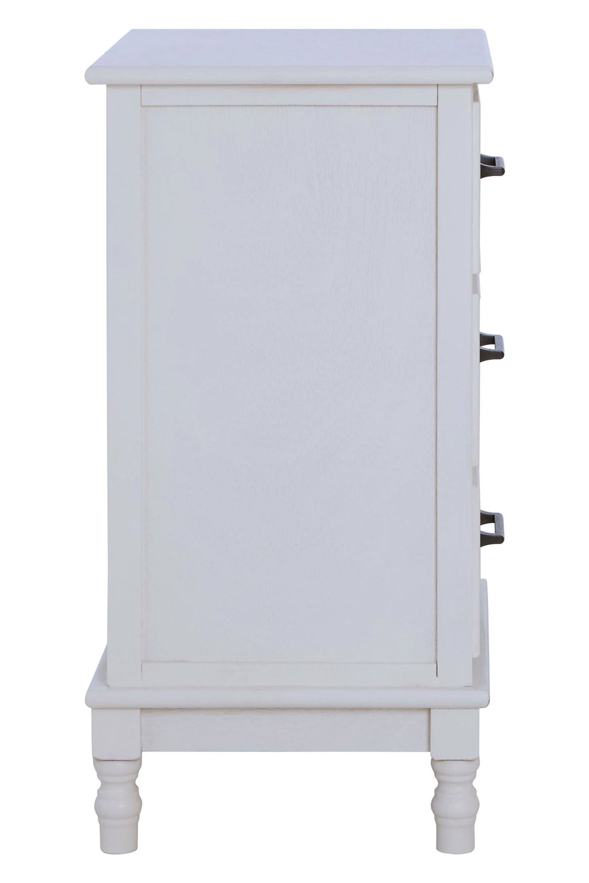 Savoy White Wooden Chest of 3 Drawer