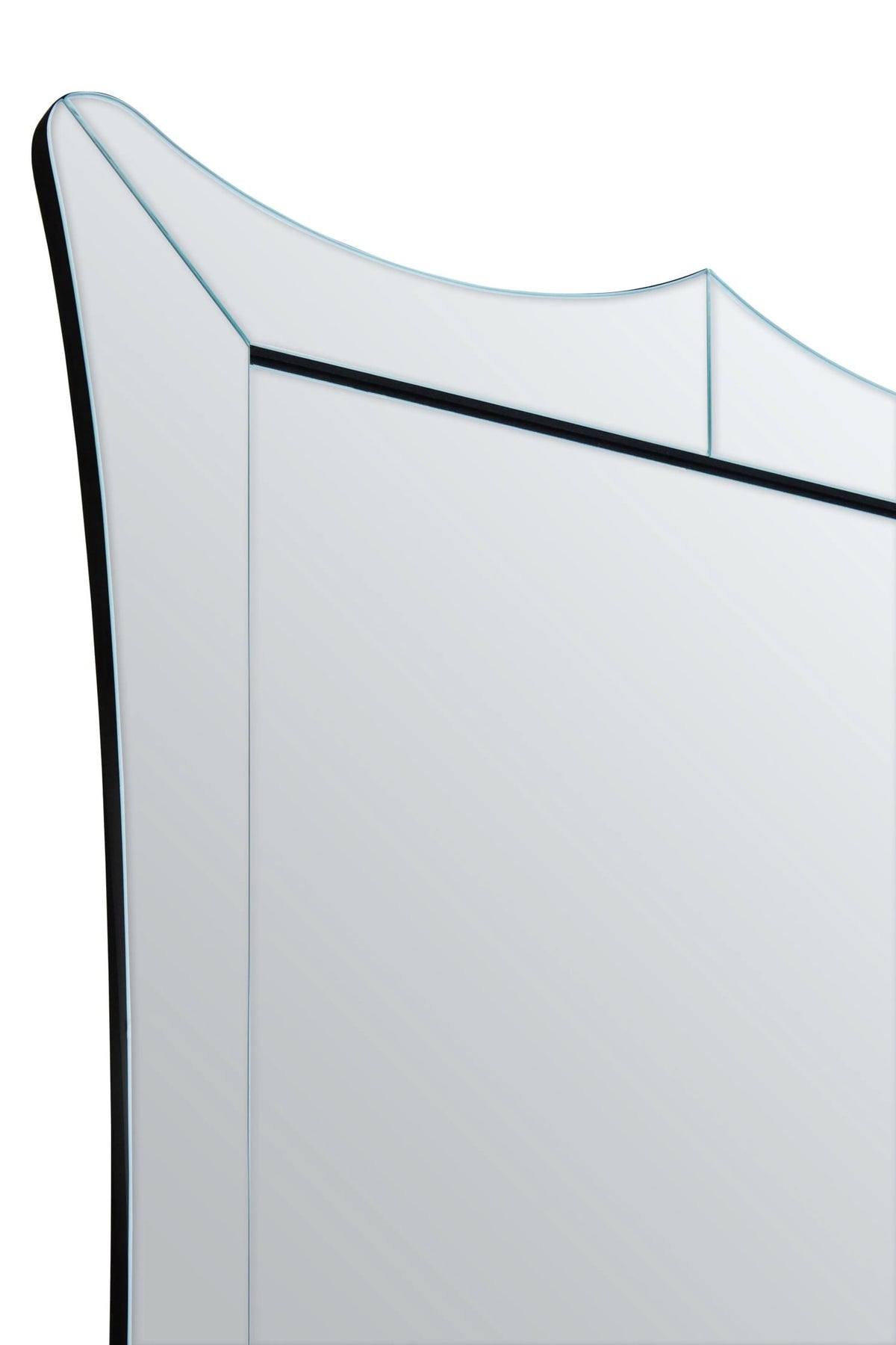 Thirsk Scalloped Frame Full Length Wall Mirror