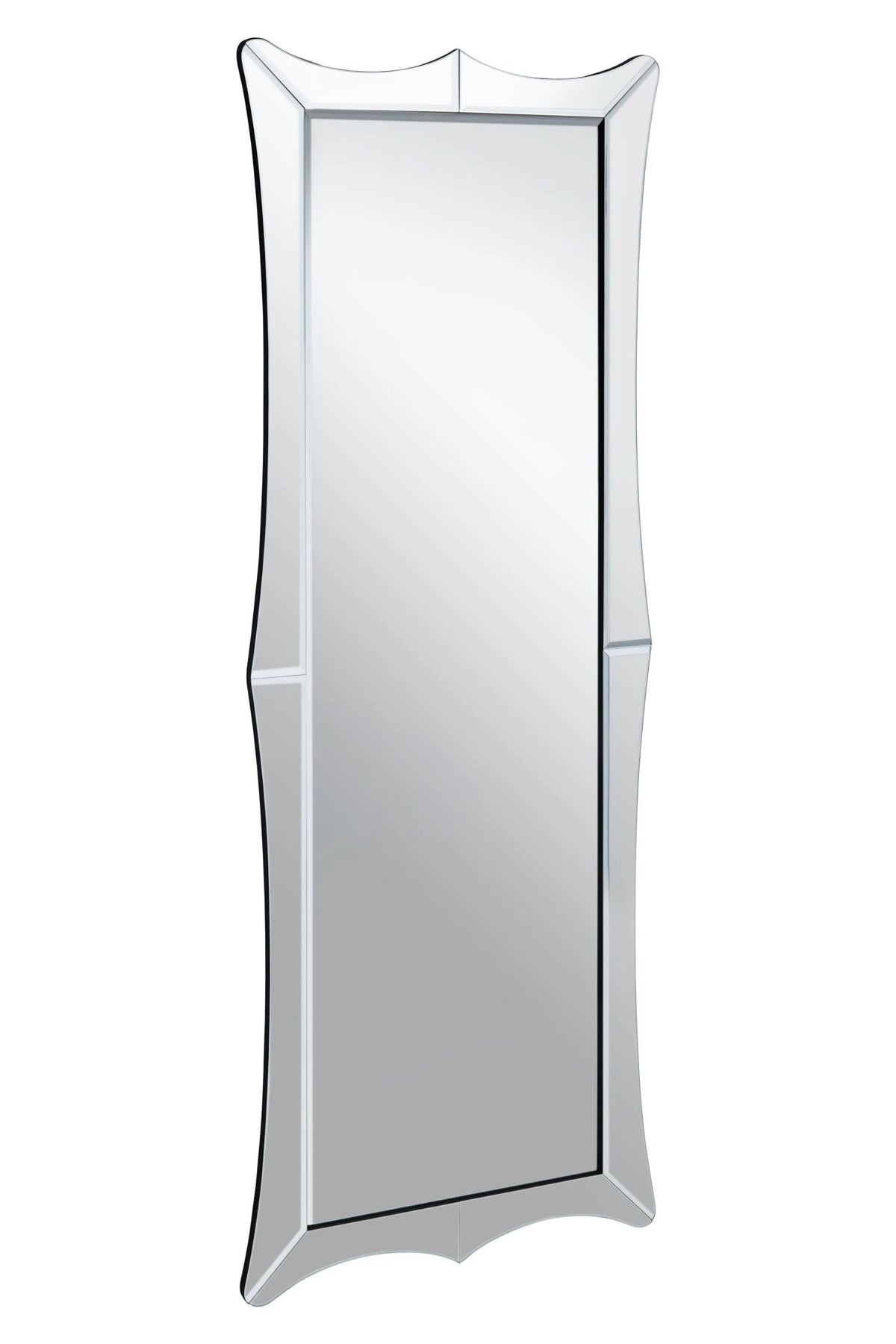 Thirsk Scalloped Frame Full Length Wall Mirror