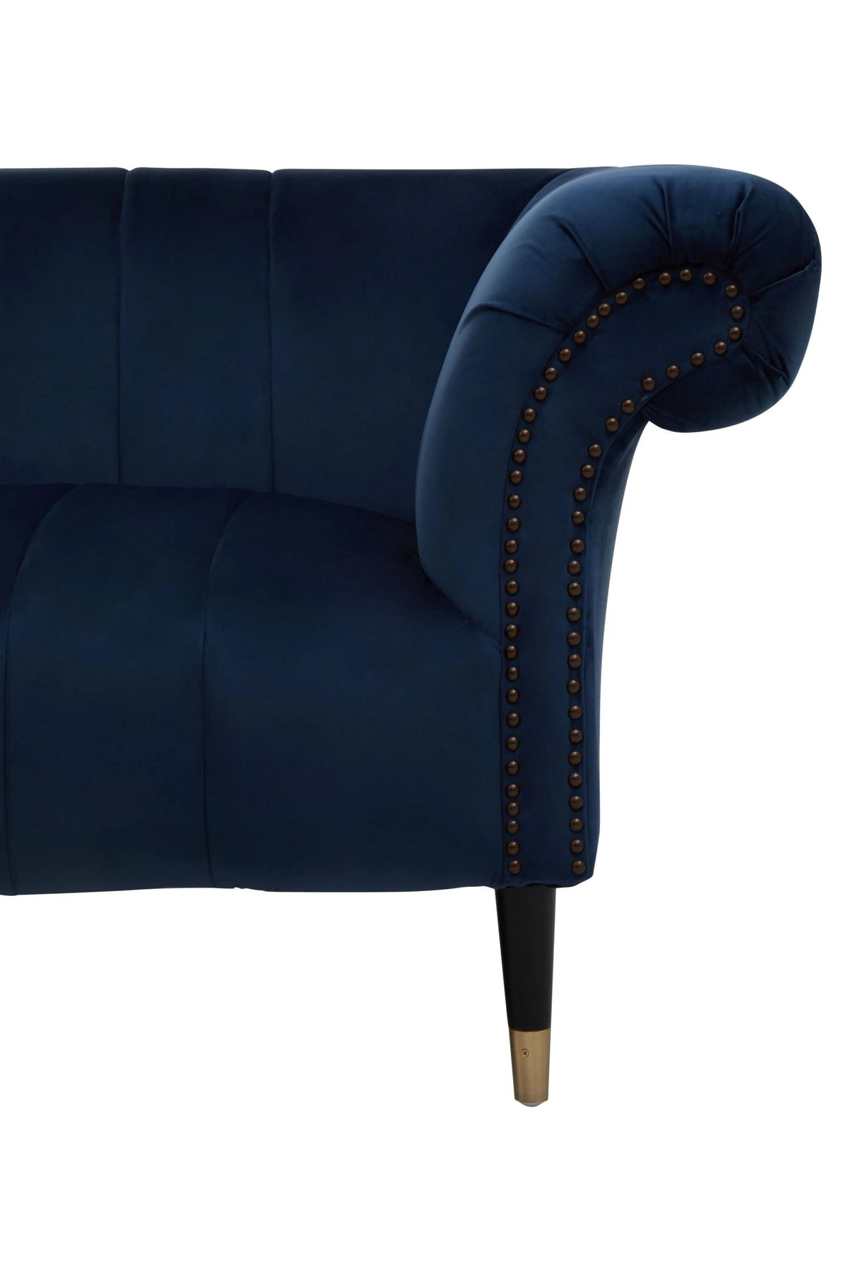 Milan Two Seat Velvet Sofa