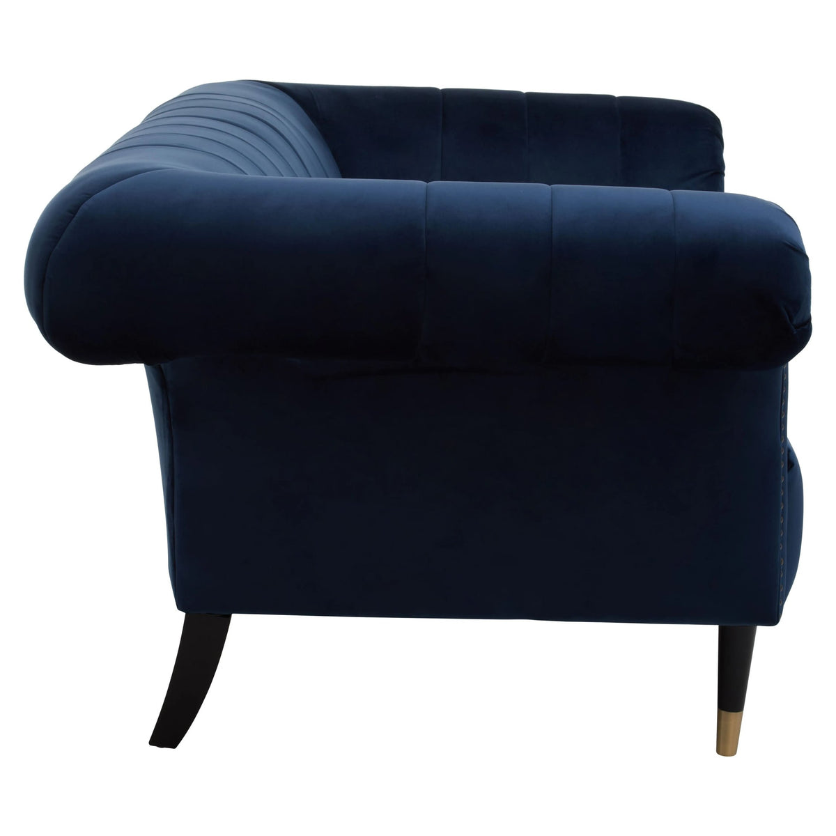 Milan Two Seat Velvet Sofa