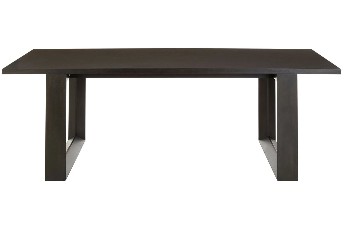 Farnham Oak Veneer Top Rectangular Dining Table