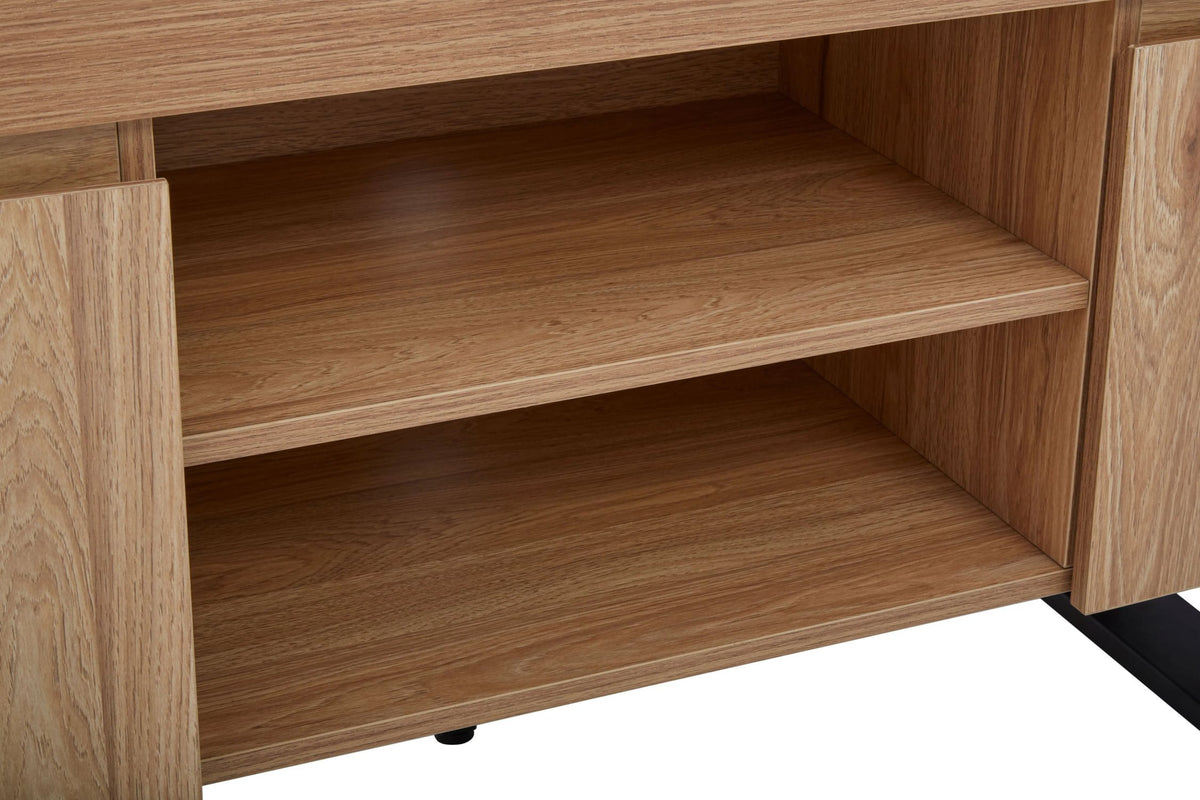 Dedham Wood Effect Media Unit