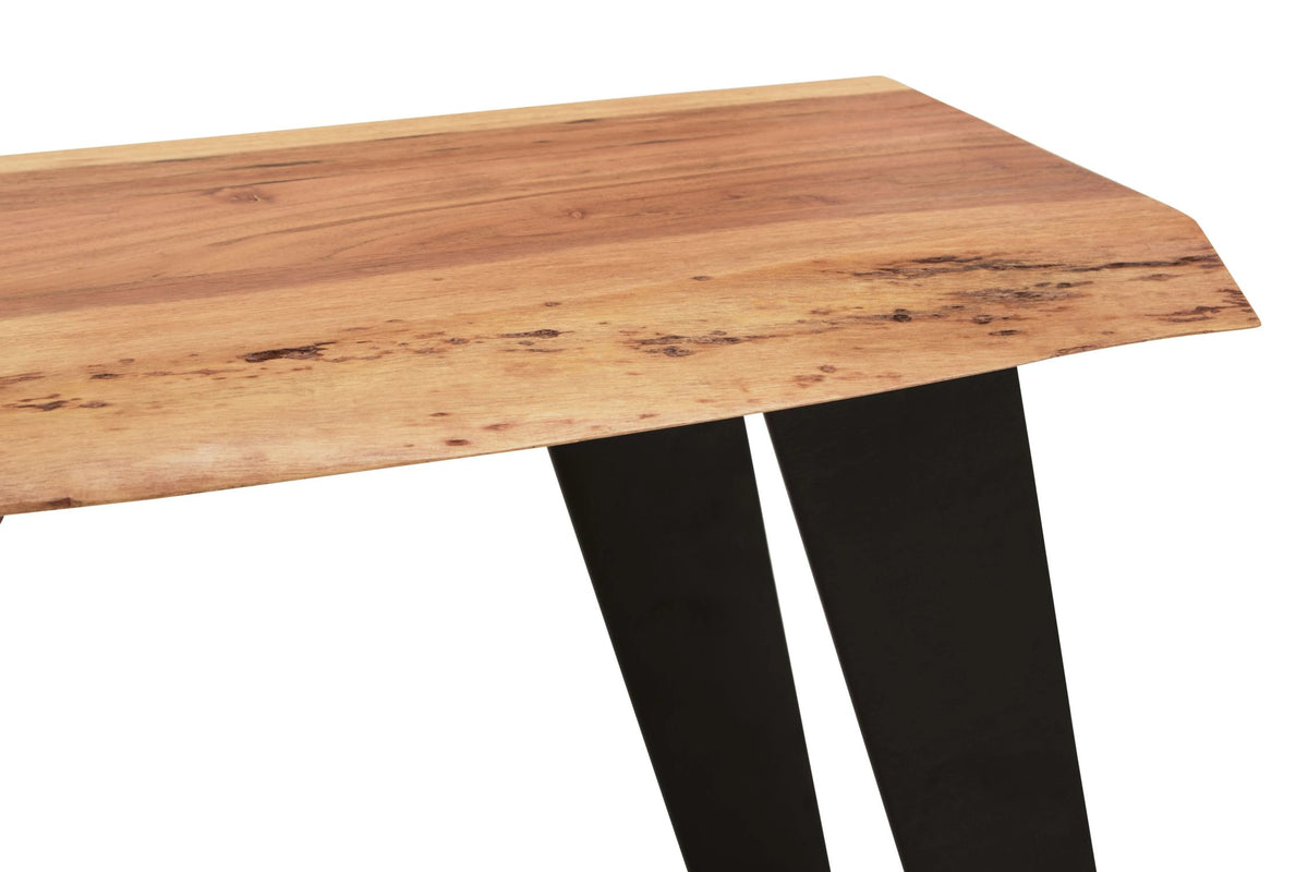 Alnwick Acacia Wood with Live Edge Bench