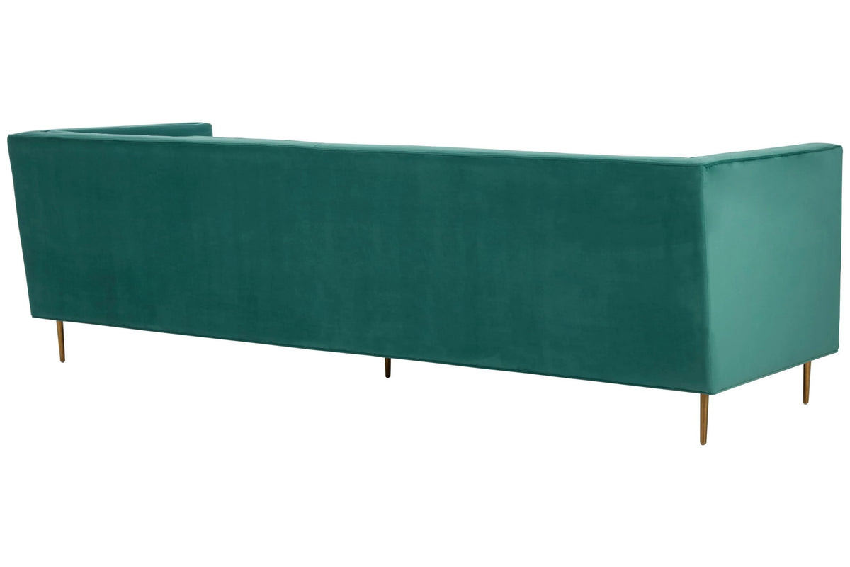 Monaco Velvet 3 Seater Sofa