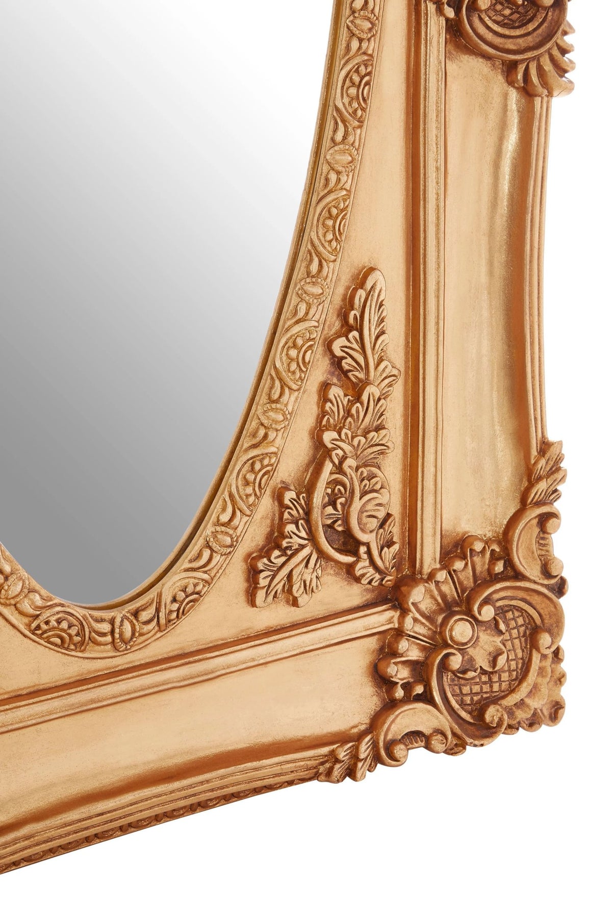 Turin Oval Border Full Length Wall Mirror