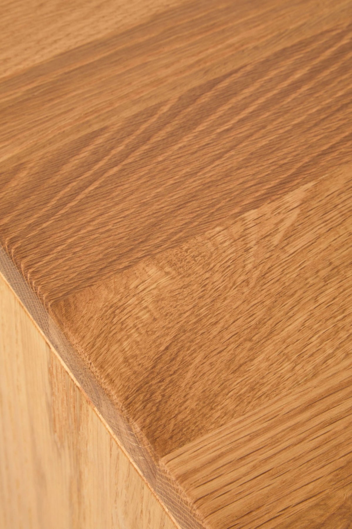 Cannes Rattan and Oak Wood Chest of Four Drawers