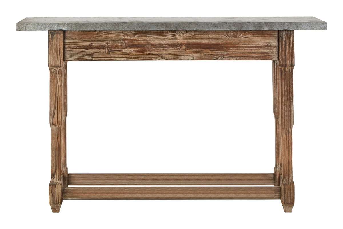Coniston Antique Wood Finish Console Table
