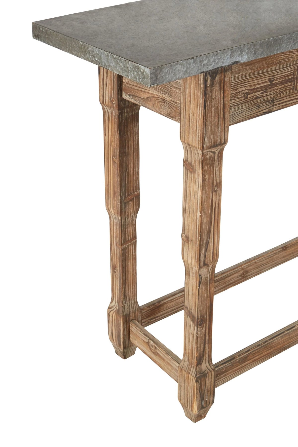 Coniston Antique Wood Finish Console Table