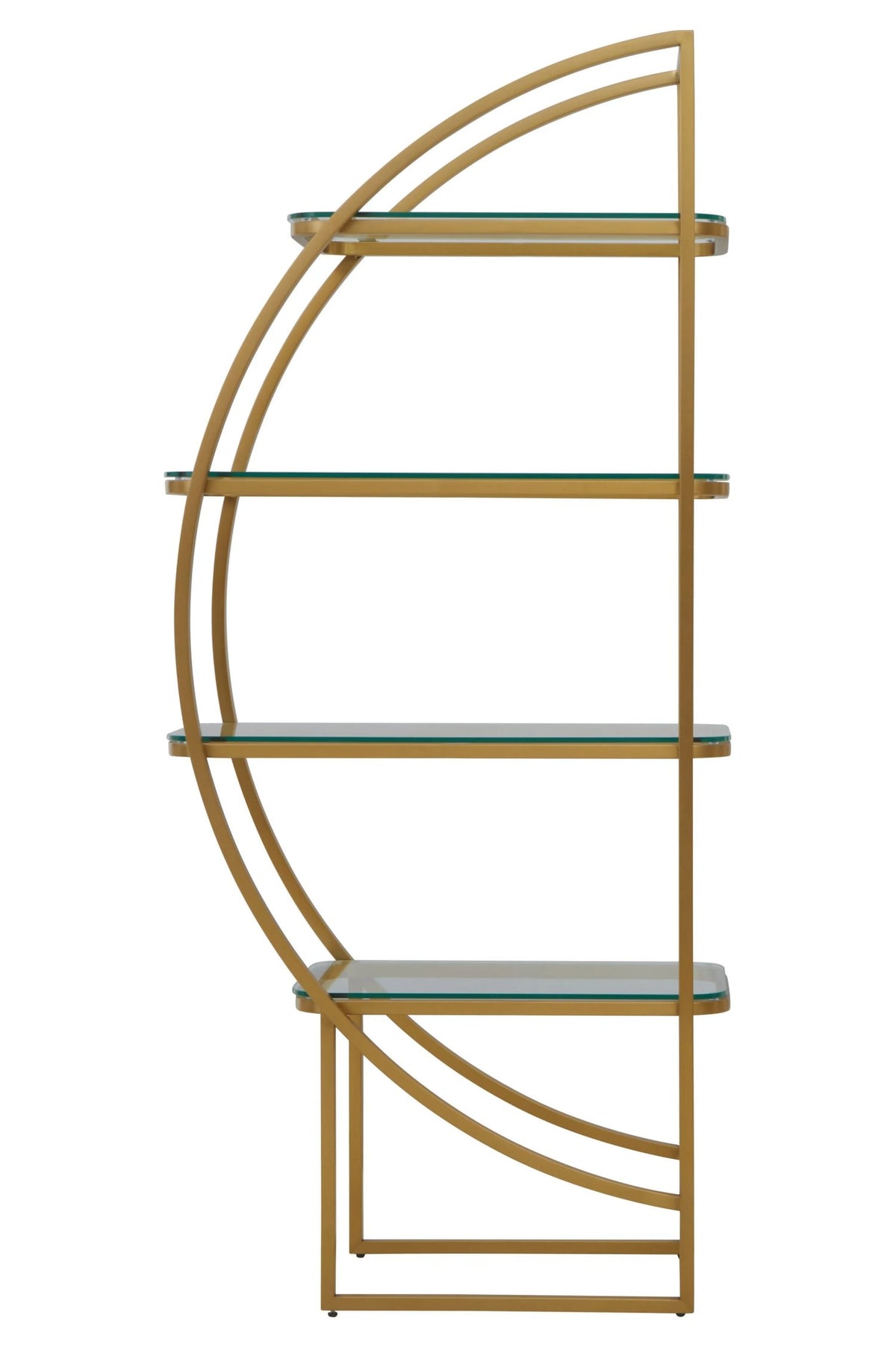 Valencia Half Moon 4 Tier Shelf Unit