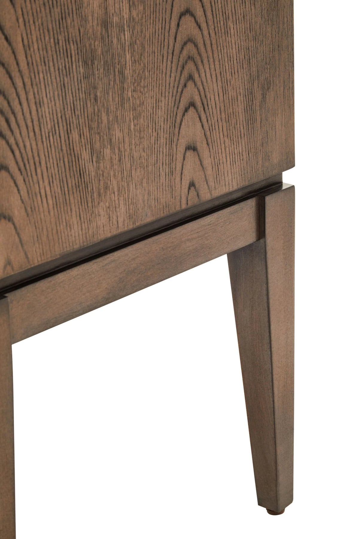 Seville Natural Leather and Teak Wood Dining Chair