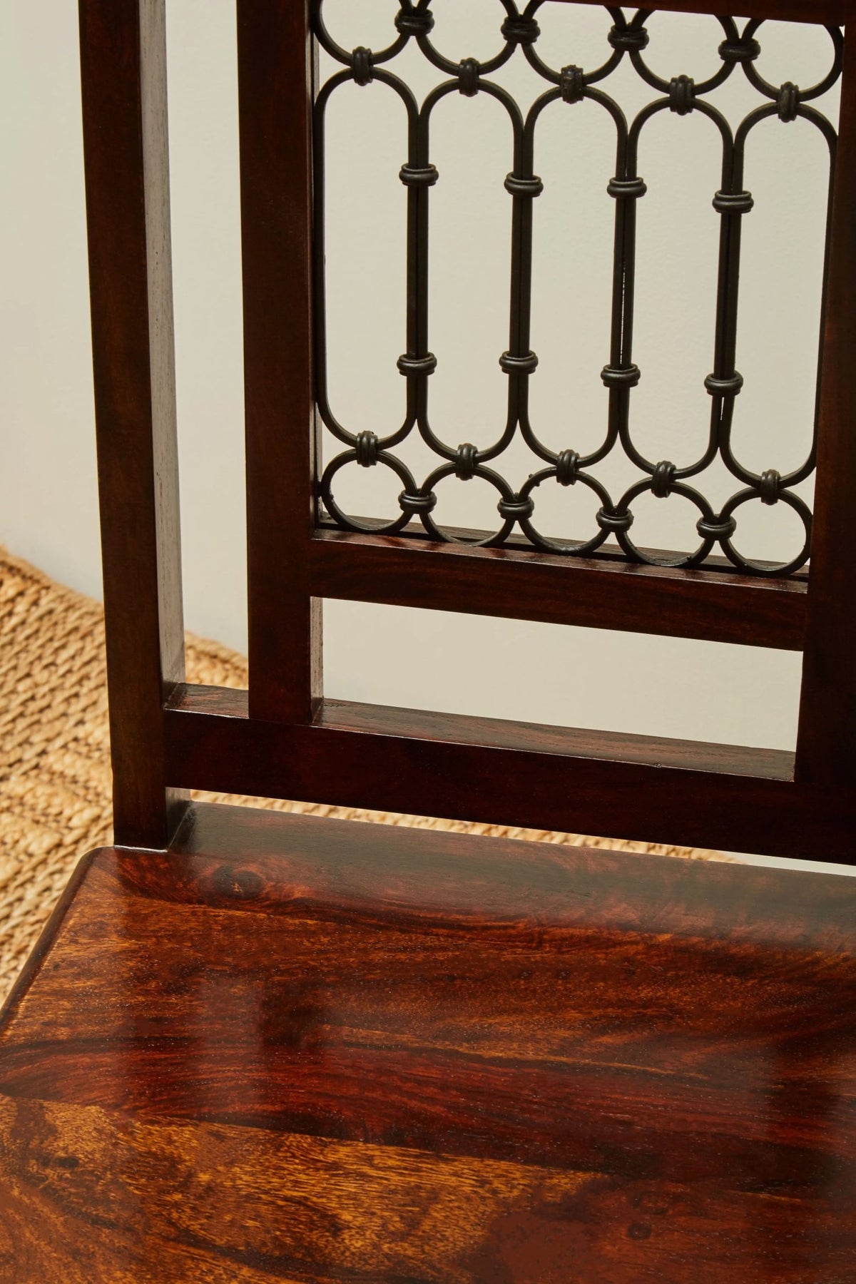 Brooklyn Dark Sheesham Wood Dining Chair