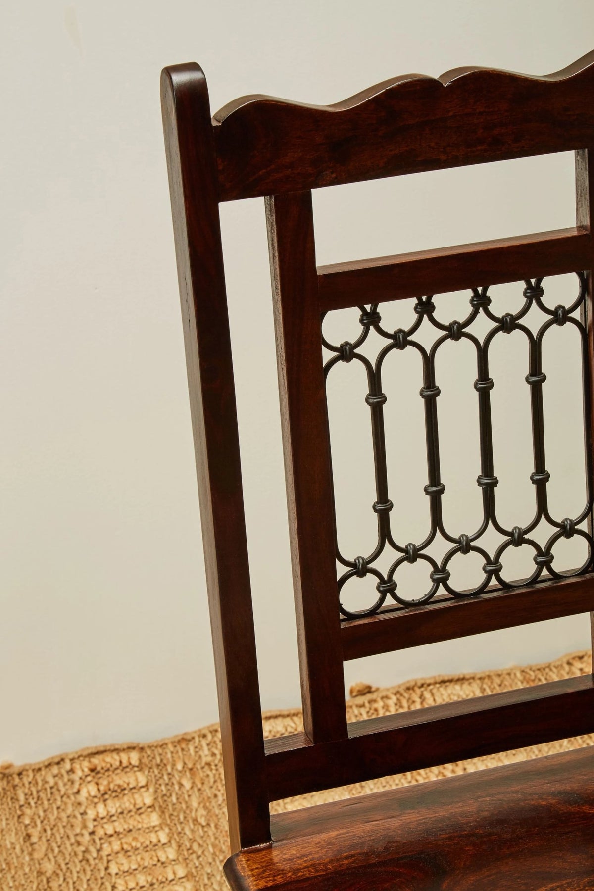 Brooklyn Dark Sheesham Wood Dining Chair
