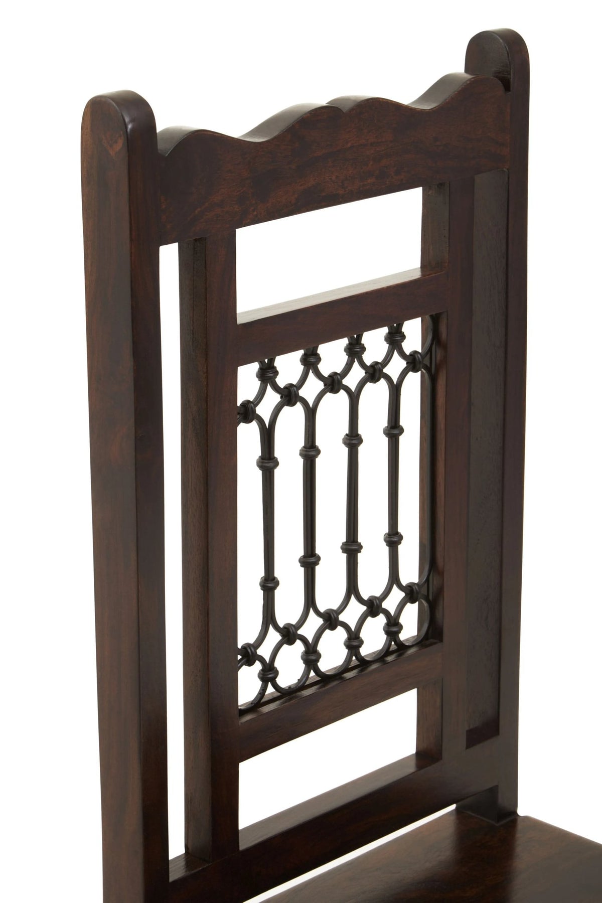 Brooklyn Dark Sheesham Wood Dining Chair