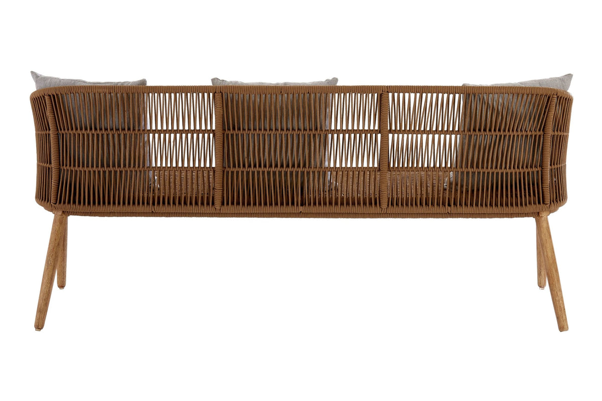 Bristol 3 Seater Woven Rope Sofa