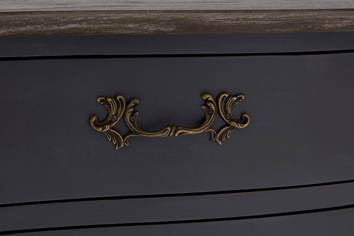 Stirling Two Door Dark Grey Sideboard