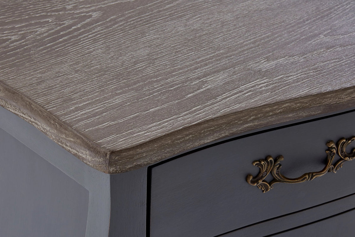 Stirling Two Door Dark Grey Sideboard