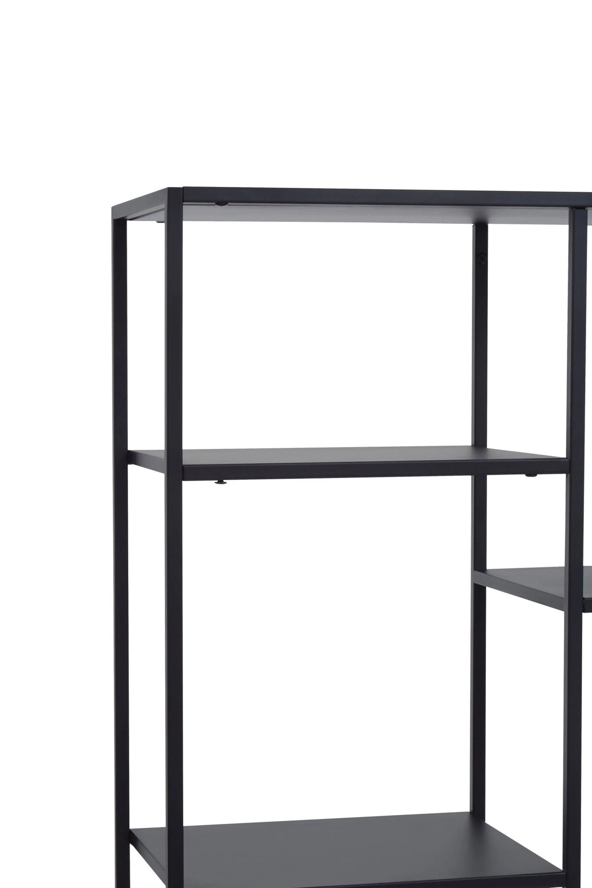 Oxford Black Metal Multi Tier Shelf Unit