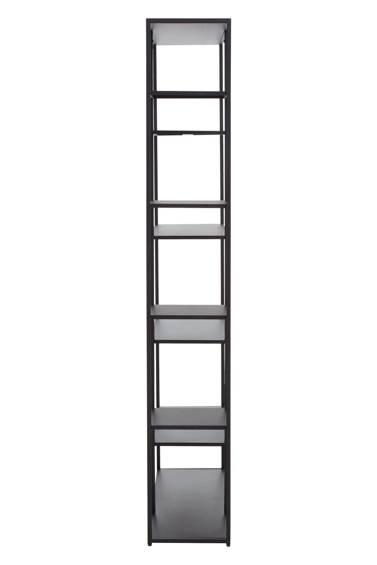 Oxford Black Metal Multi Tier Shelf Unit