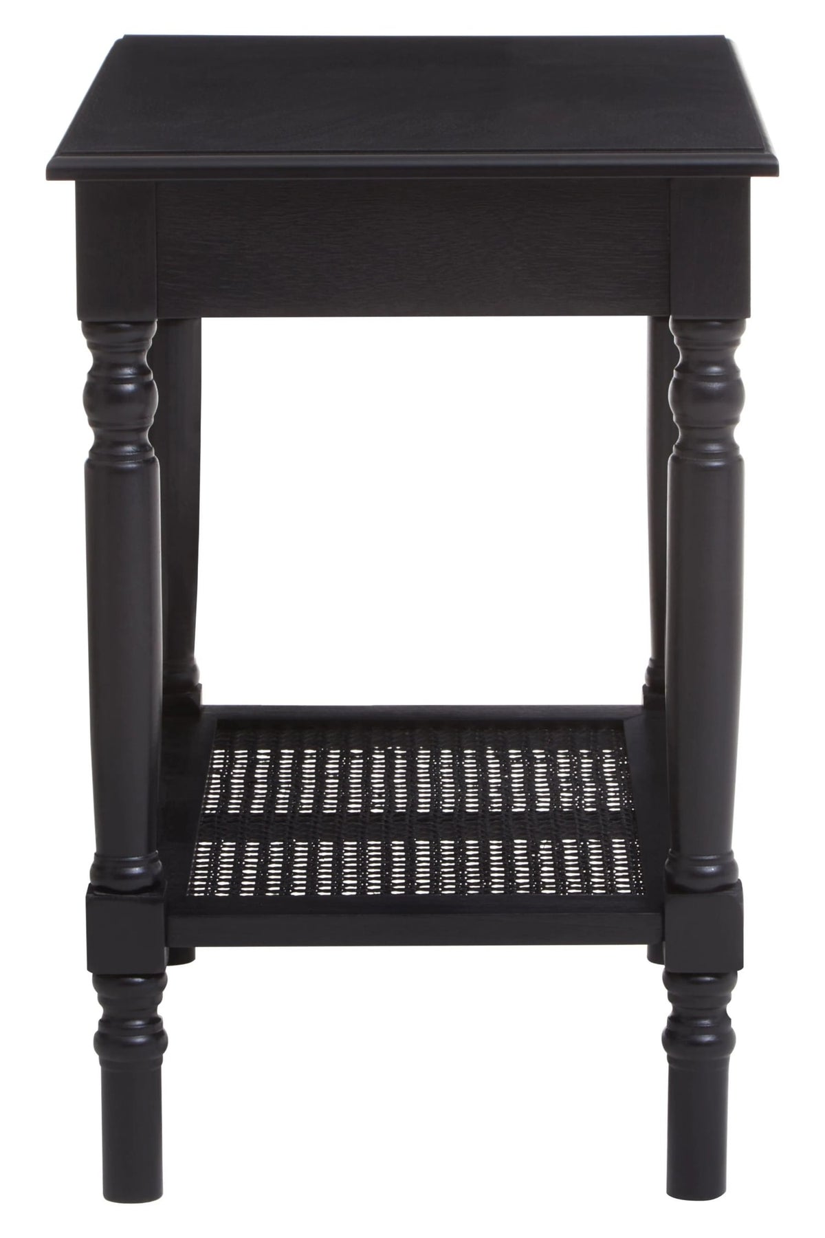 Savoy Wooden Side Table with Lower Shelf