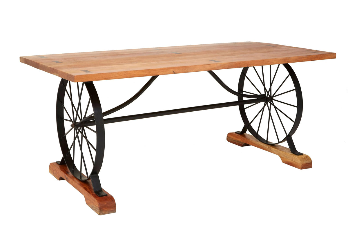 Bath Acacia Wood Dining Table