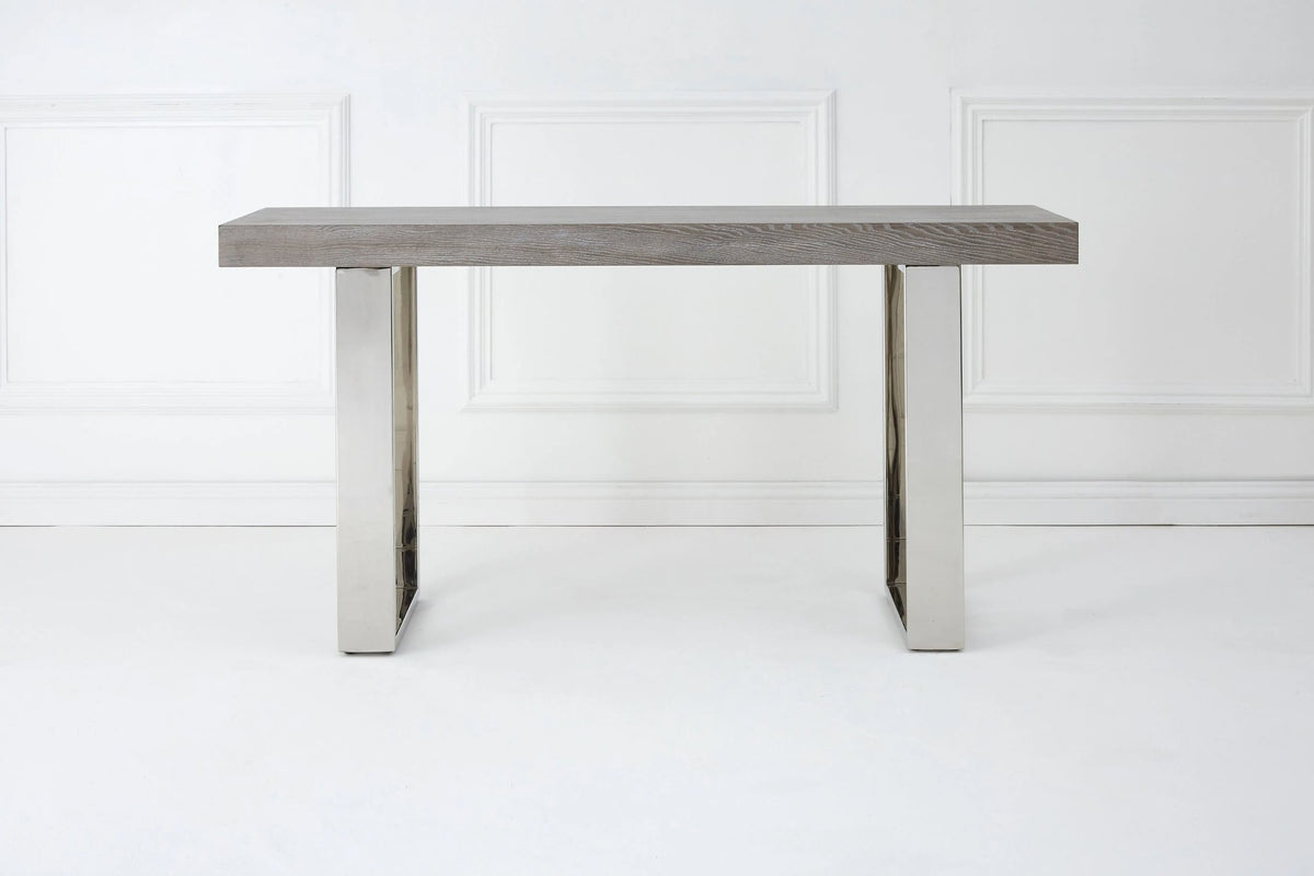 Porto Elm Wood Console Table