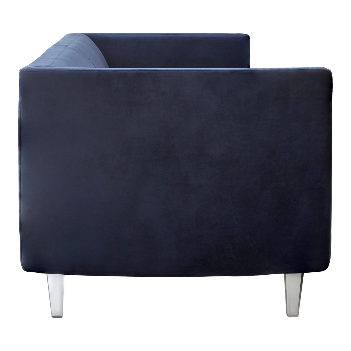 Lewes Navy Velvet 3 Seater Sofa