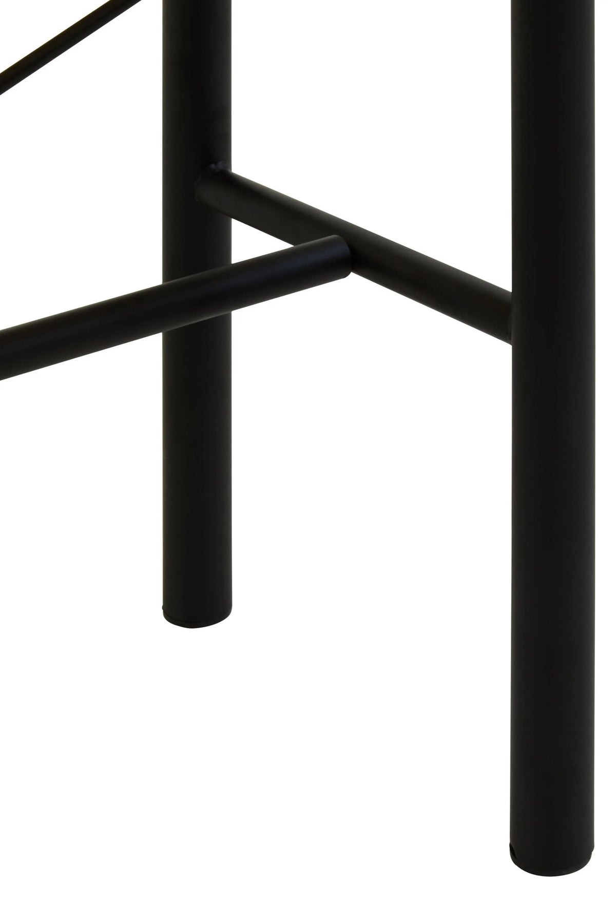 Porto Metal and Rattan Bench