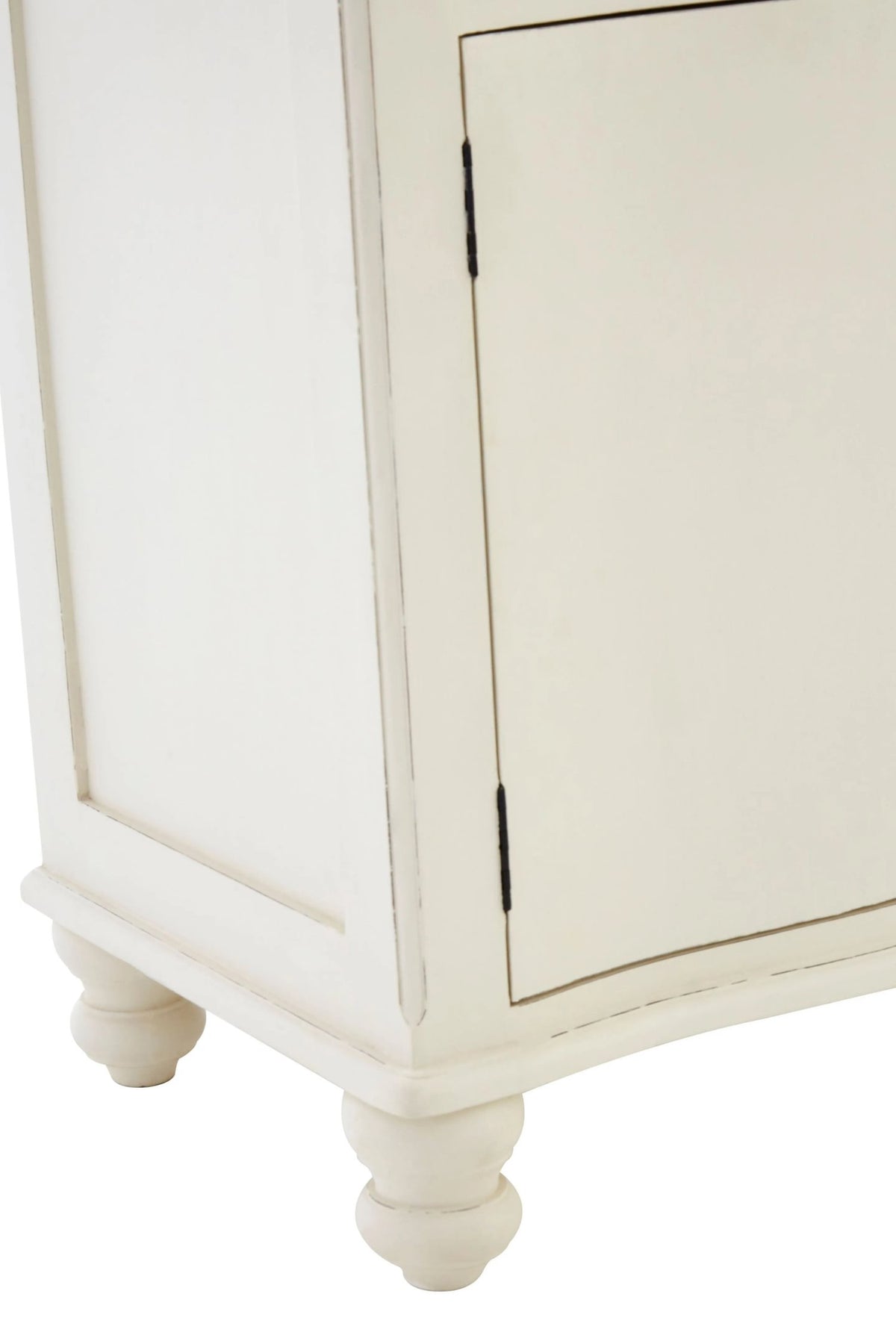 Stirling 6 Drawer White Sideboard
