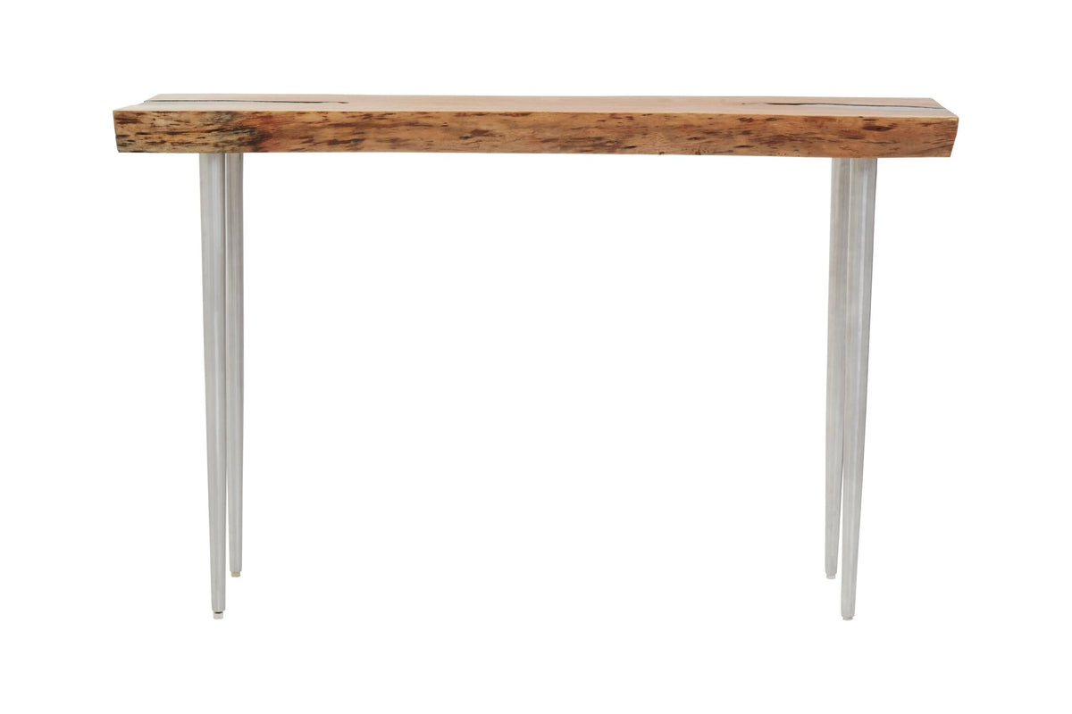 Castleton Natural Acacia Wood Live Edge Console Table