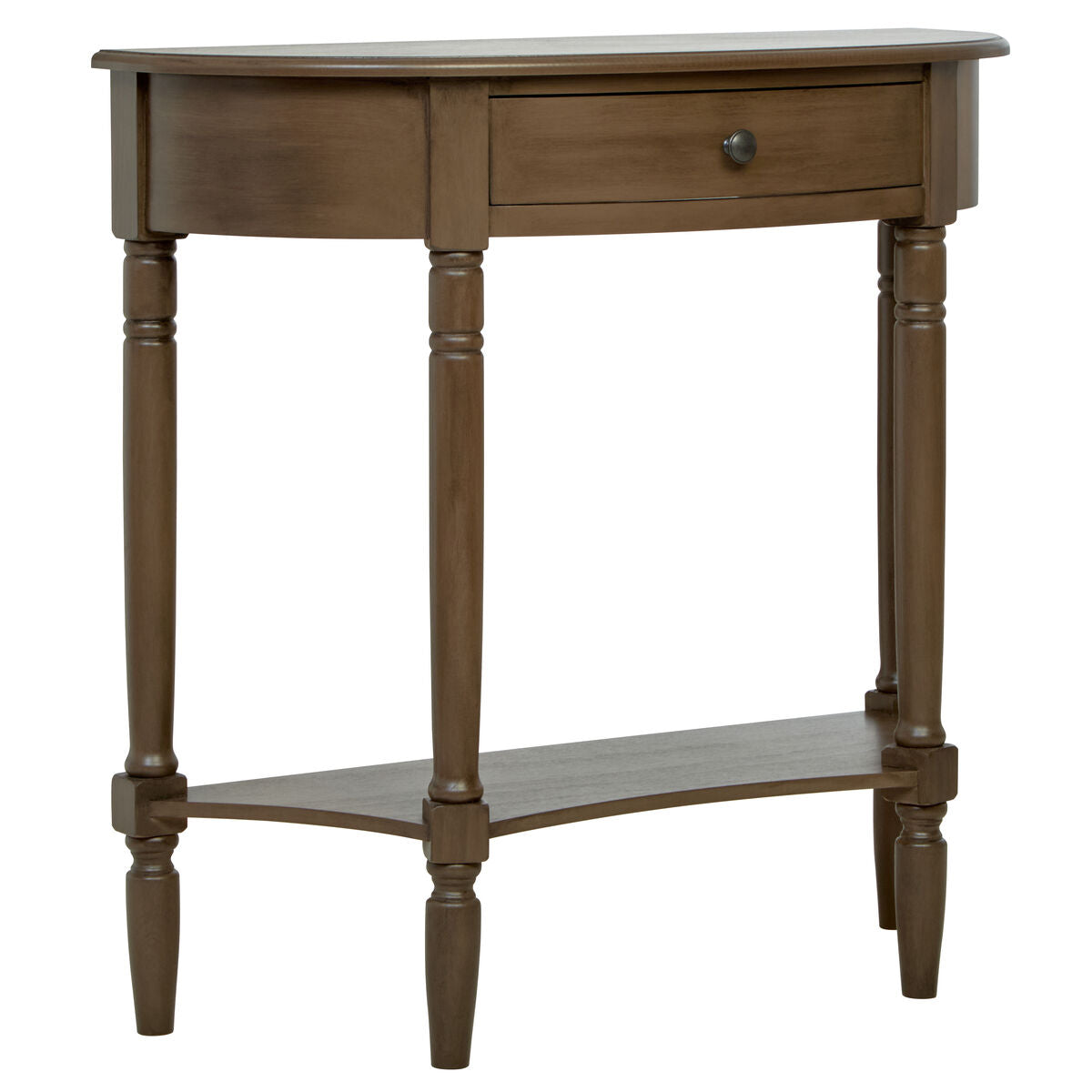 Savoy Dark Brown One Drawer Console Table