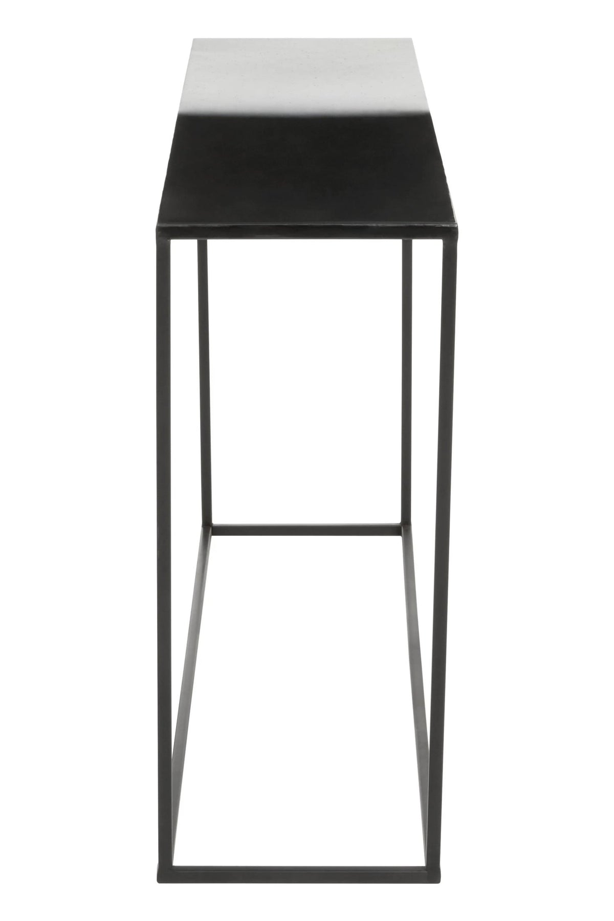 Wendover Black and White Ombre Console Table