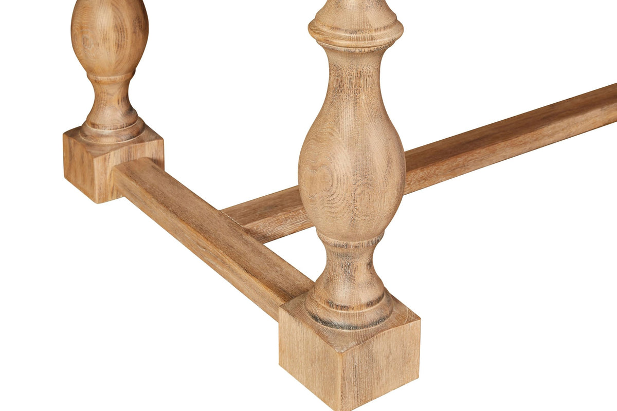 Cannes Whitewash Dining Table