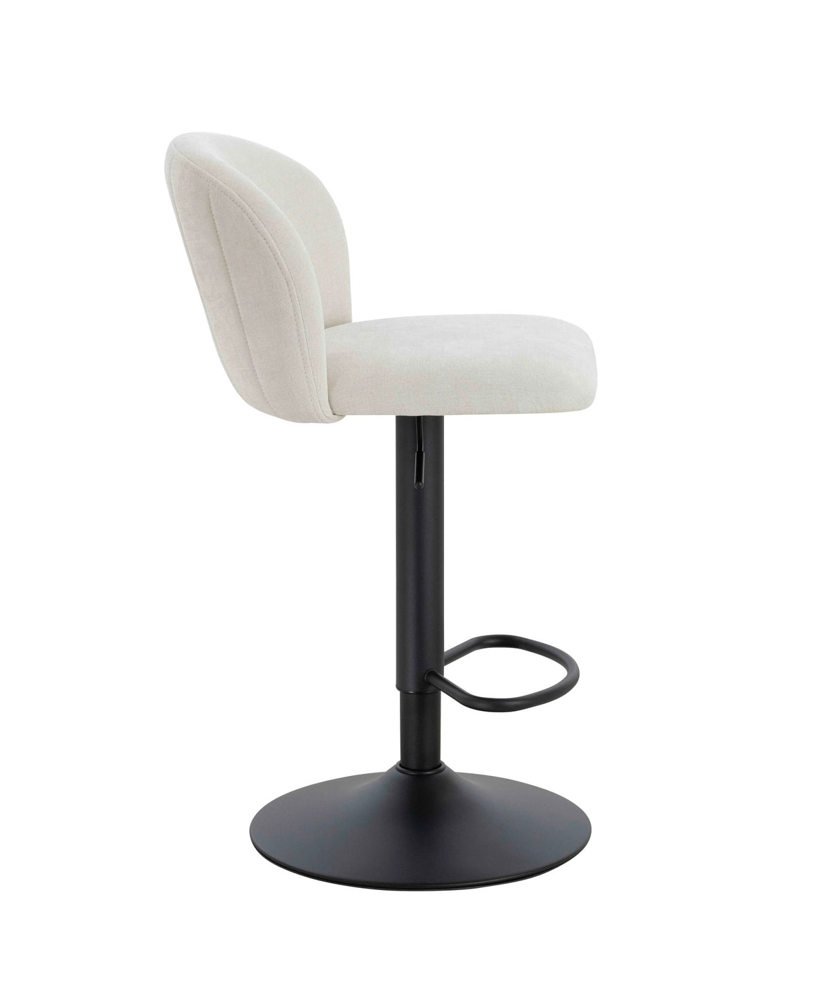 Chichester Set of 2 Textured Fabric Curved Bar Chairs